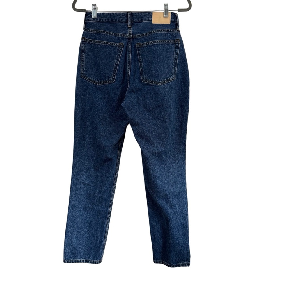 Everlane The Curvy 90's Cheeky Straight Leg Blue Jeans High Rise Size 27 X 28 - Picture 3 of 14